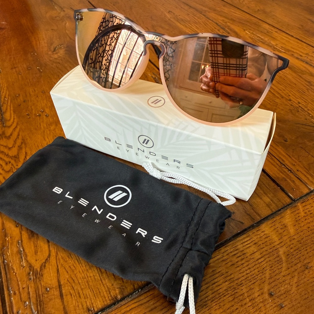 Blenders Eyewear Rose Gold Sunglasses
